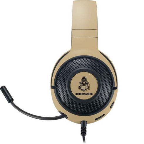 Purdue Gold Signature Logo Razer Kraken X Skin